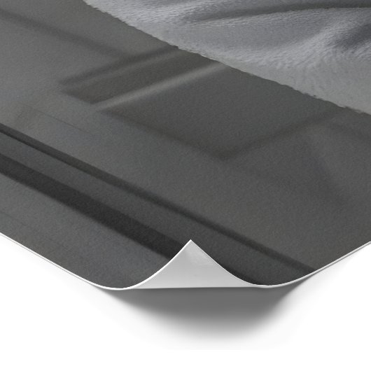 Funny Giraffe in Bathrobe Print, Quirky Bathroom Poster (Hoek)