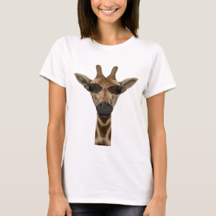 Funny Giraffe Incognito met rendabele zonnebrillen T-shirt