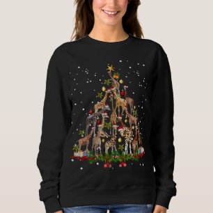 Funny Giraffe kerstboomversier Decor Gift C Trui