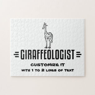Funny Giraffe Legpuzzel