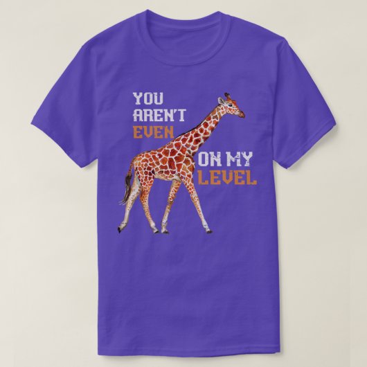 Funny Giraffe Lover Gift Giraffe 1 T-shirt (Design voorkant)