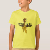 Funny Giraffe Meme Go Bananas is uniek T-shirt (Voorkant)