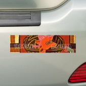 Funny Giraffe met coole tekst Hakuna Matata Bumpersticker (Op auto)