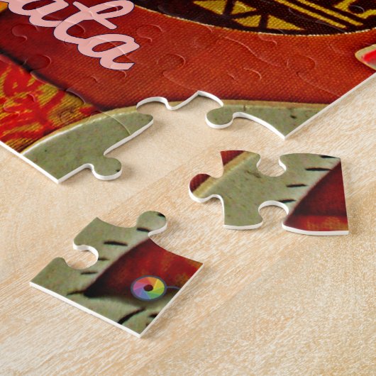 Funny Giraffe met coole tekst Hakuna Matata Legpuzzel (Zijkant)