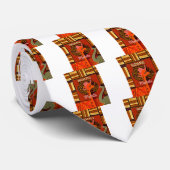 Funny Giraffe met coole tekst Hakuna Matata Stropdas (Opgerold)