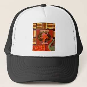 Funny Giraffe met coole tekst Hakuna Matata Trucker Pet