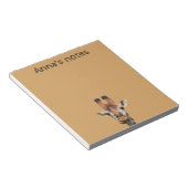 Funny giraffe notitieblok (Schuin)