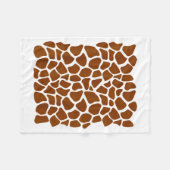 Funny Giraffe Pattern Lazy Halloween Costume  Fleece Deken (Voorkant (Horizontaal))