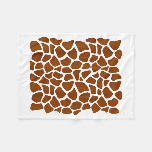 Funny Giraffe Pattern Lazy Halloween Costume  Fleece Deken (Voorkant (Horizontaal))