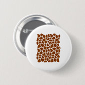 Funny Giraffe Pattern Lazy Halloween Costume  Ronde Button 5,7 Cm (Voorkant /achterkant)