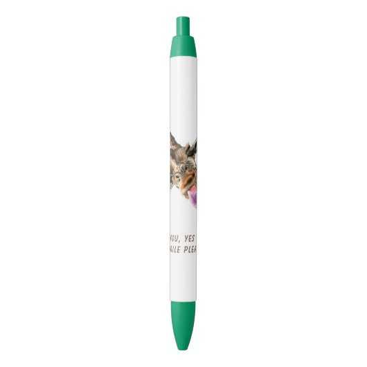 Funny Giraffe Pen - Aangepaste tekst (Voorkant Verticaal)