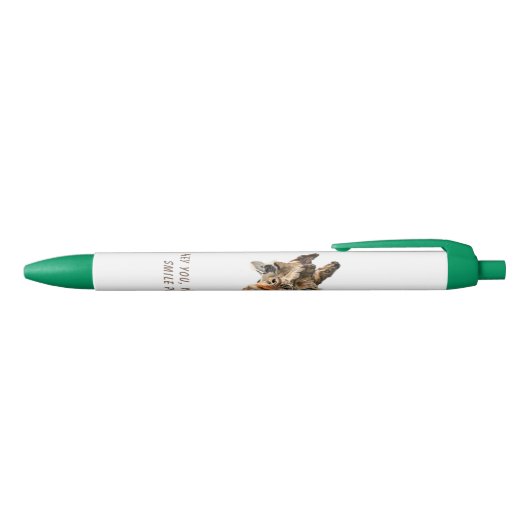 Funny Giraffe Pen - Aangepaste tekst (Bovenkant)