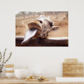 FUNNY GIRAFFE POSTERS - BUITEN AFRIKA - PRINTS (Keuken)
