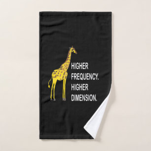 Funny Giraffe Pun Handdoek
