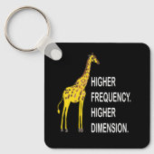 Funny Giraffe Pun Sleutelhanger (Voorkant)