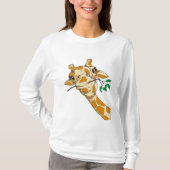Funny Giraffe Safari Zoo Animal Love Giraffes T-shirt (Voorkant)