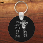 Funny Giraffe Sleutelhanger (Voorkant)