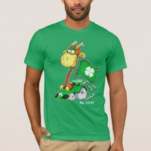 Funny Giraffe St.Patrick's Day T-Shirts