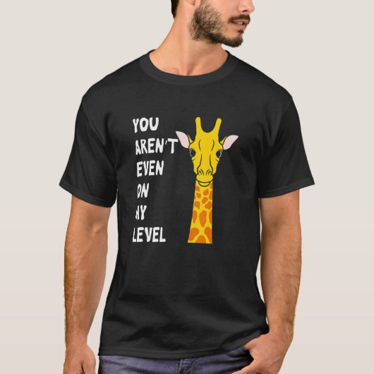 Funny Giraffe T-shirt (Voorkant)