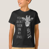 Funny Giraffe  T-shirt (Voorkant)