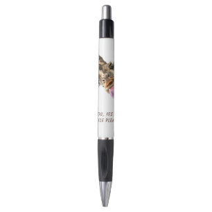 Funny Giraffe Tongue Out and Playful Wink - Smile Pen