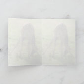 Funny Giraffe Wenskaart (blanco binnenin) Kaart (Binnen)