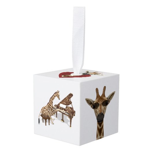 Funny Giraffes Decoratie (Voorkant hoekig)