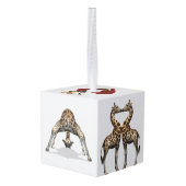 Funny Giraffes Decoratie (Achter hoekig)