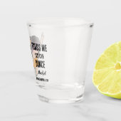 Funny Girl Dancing Happy - Shot glass Shot Glas (Rechts)