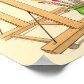 Funny Girl, Dog Cat Print Georges Redon (Hoek)