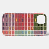 Funny Girly Mustache 2 Case-Mate iPhone Case (Achterkant (horizontaal))