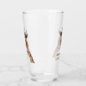 Funny Glass met speelse Giraffe - Proost Glas (Rechts)