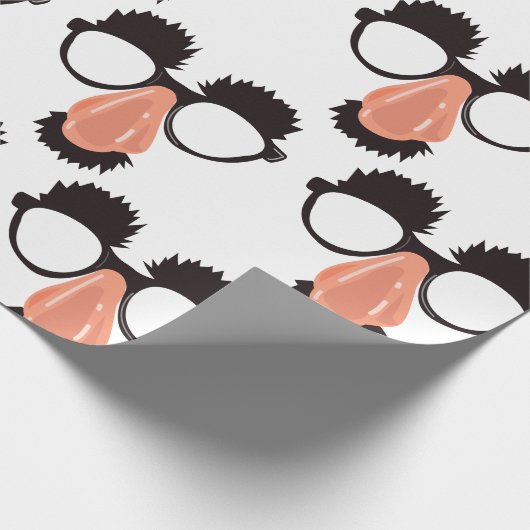 Funny Glasses Cadeaupapier (Hoek)