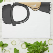 Funny Glasses Kitchen Towels Theedoek (Gevouwen)