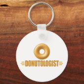 Funny Glazed Donut Lover Sleutelhanger (Voorkant)