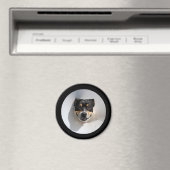 Funny glimlachte hond magneet (Insitu (Vaatwasser))