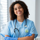 Funny Glove  (Medical Job) - ICU RN Button Flesopener