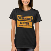 Funny Gluten Explosions Costume Gluten Free Mam T-shirt (Voorkant)