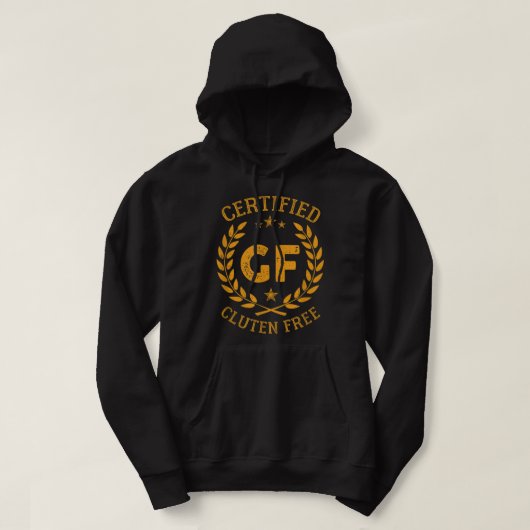 Funny Gluten Free Lifestyle Bread Celiac Disease A Hoodie (Design voorkant)