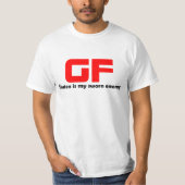 Funny Gluten Free T Shirt (Voorkant)