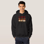 Funny Gluten Intolerant I Can't Eat Gluten Hoodie (Voorkant volledig)