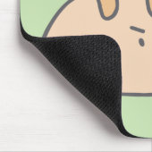 Funny Gluten is de duivel Gluten Free Muismat (Hoek)