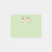 Funny Gluten is de duivel Light Green Post-it® Notes (Voorkant)