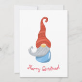 Funny gnome bedankkaart (Voorkant)