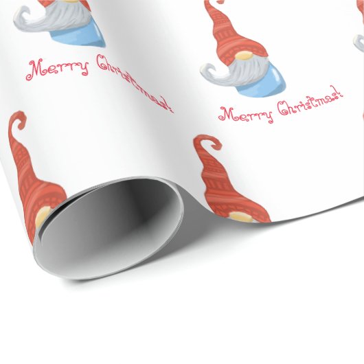 Funny gnome cadeaupapier (Rol Hoek)