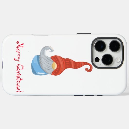 Funny gnome Case-Mate iPhone case (Achterkant (horizontaal))