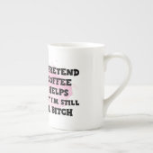 Funny Gnome Coffee Mug – Sarcastic Quote Gift for  Porselein Kop (Rechts)