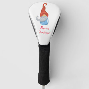 Funny Gnome Golf Head Hoesje – grillige chauffeur Golfheadcover