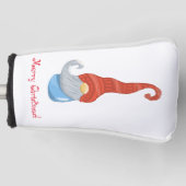 Funny gnome golfheadcover (Voorkant)