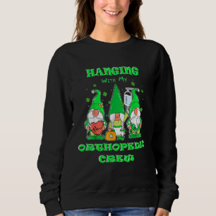 Funny Gnome Hangen met orthopedisch zuster St Patr Trui